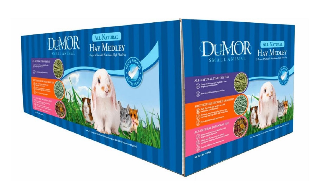 DuMOR 42935 AllNatural 9 lbs. Small Animals Timothy & Orchard Hay