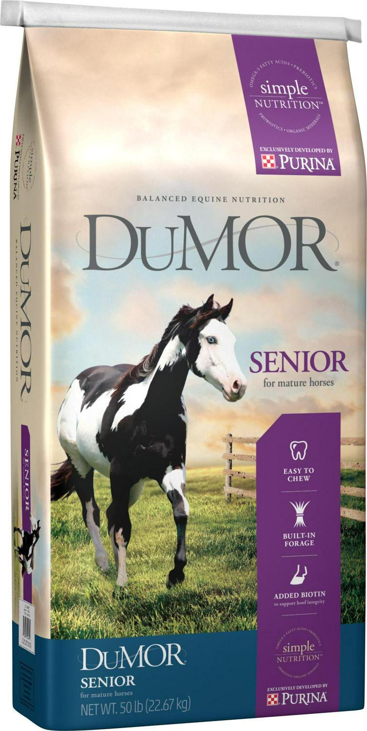 DuMOR 50 lb. Senior Equine Feed, 50 lb.