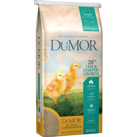 DuMOR Chick Starter/Grower 20% Feed