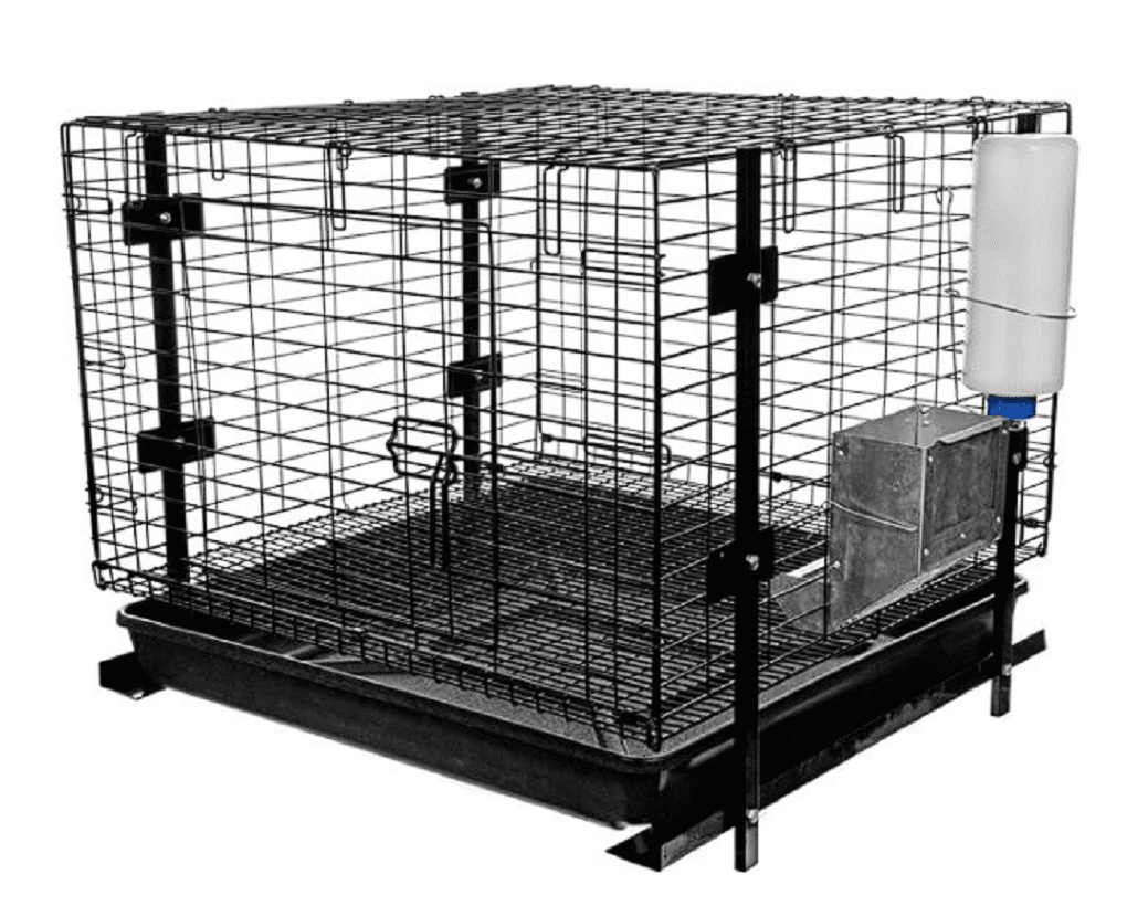 DuMOR HLF1710 HeavyDuty Rabbit Hutch Kit, 24 in. x 24 in.