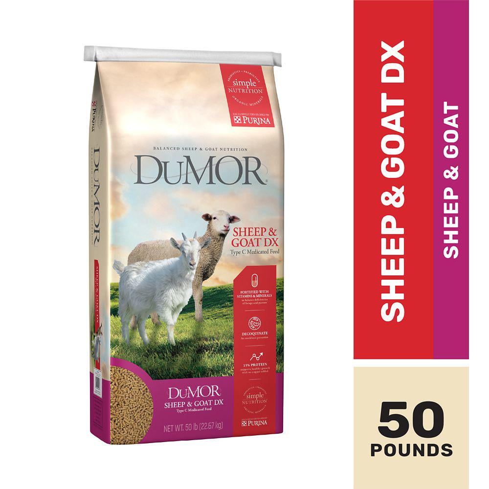DuMOR Medicated Sheep and Goat DX Feed, 50 lb. - Walmart.com