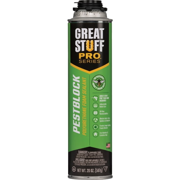 DuPont Great Stuff Pro Pestblock Insulating Foam Sealant - Single Pack