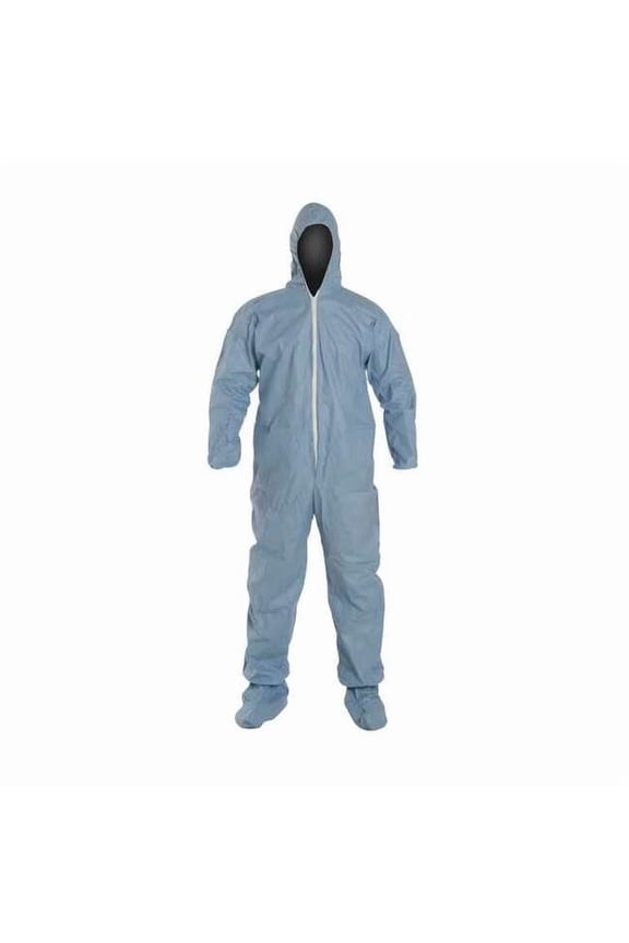 Coveralls,4XL,Blue,ProShield 6 SFR,PK25 TM122SBU4X002500
