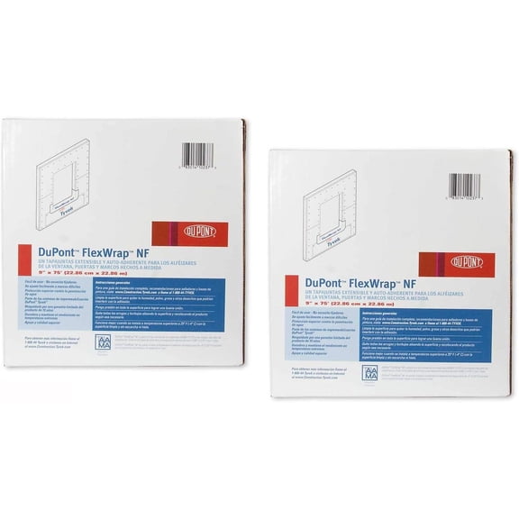 DuPont Tyvek FlexWrap NF 9" x 75' - 2 Pack