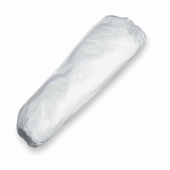 DuPont Tyvek IsoClean Disposable Sleeve Protector White One Size Fits Most 100 Ct