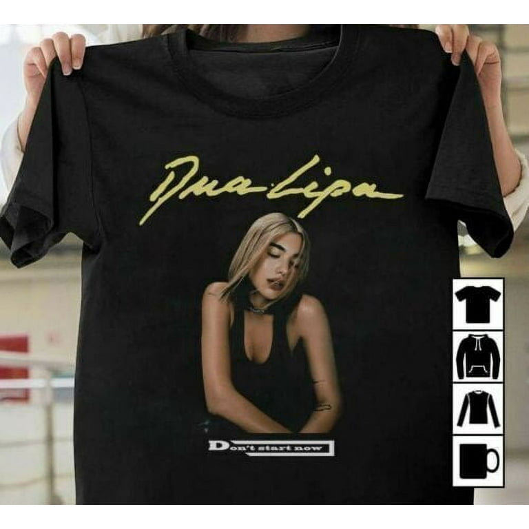 Dua Lipa Start Now Men And Women T Shirt Size S- 5XL Black  