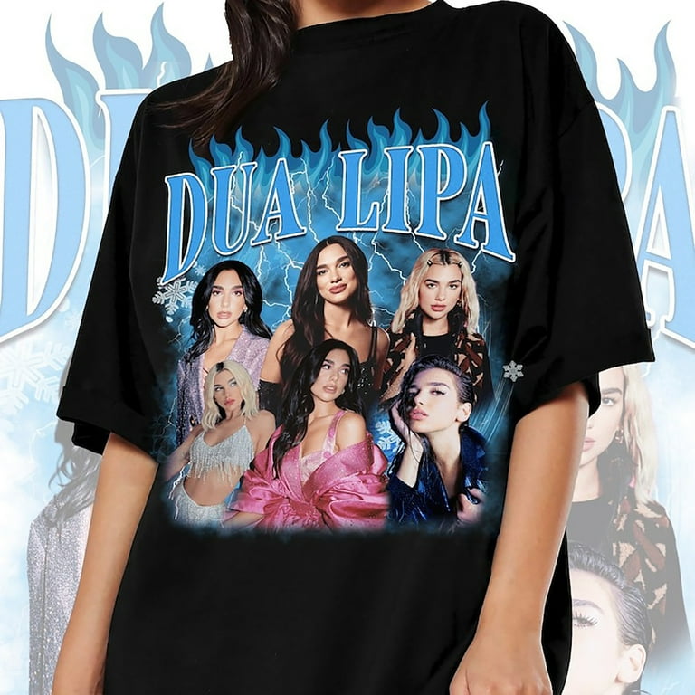 Dua Lipa Vintage 90s Graphic Style Comfort Shirt Dua Lipa Shirt Vintage Music Tee Music Gift Rap Dance The Night Shirt. Walmart