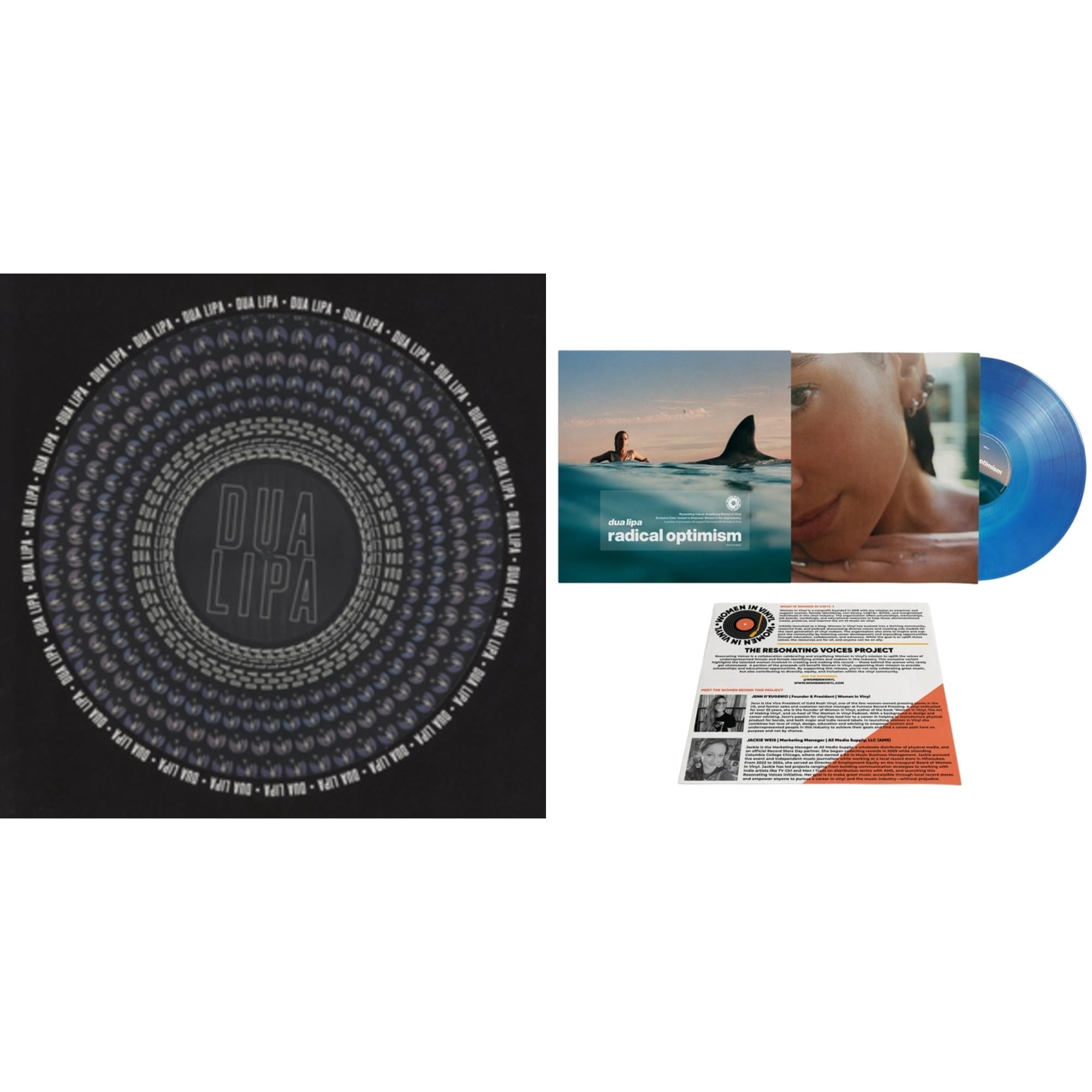 日本未発売！ レコード LP 恋する惑星 Zoetrope Vinyl Dua Lipa (Zoetrope Picture Disc) & Radical Optimism (Galaxy Blue