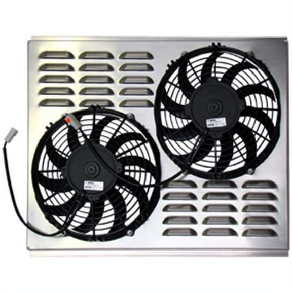 Dual 10 Inch Fan Shroud Combo, 22 W x 17 H