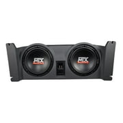 Dual 10 MTX Subwoofers+Sealed Sub Box Enclosure For 1997-2006 Jeep Wrangler TJ