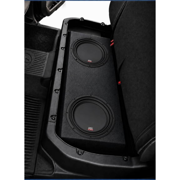 Dual 10" MTX Subwoofers+Sub Box Enclosure Fits 2022-2023 Toyota Tundra Crew Max