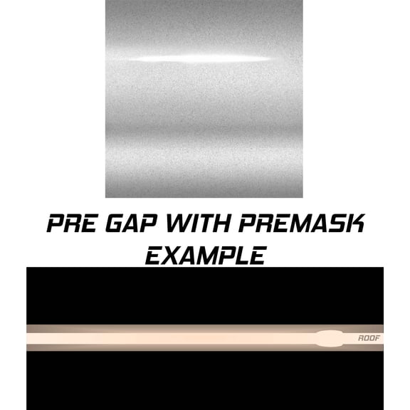 Dual 10 Racing Stripe Self Healing Vinyl fits Volkswagen GTI MK5 2004 to 2008
