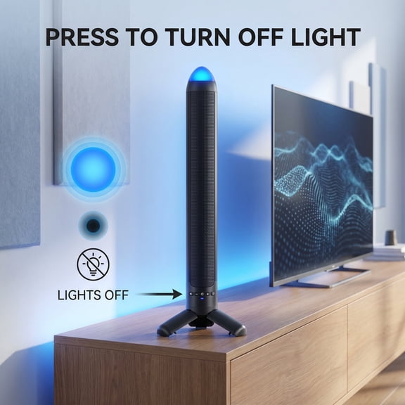 Dual 10W Bluetooth Soundbar, TWS Stereo RGB Light Speaker Support AUX USB TF Optical 2400mAh Battery for PC Gaming Bedroom