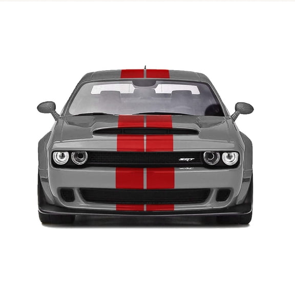 Dual 11.5 Racing Stripes Self Healing fits Dodge Challenger SRT Demon 2018 to 2020