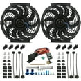thumbnail image 1 of Dual 12-13 Inch 90W Electric Radiator Fans Kit, 1 of 6