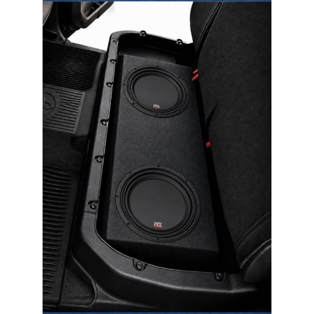 Dual 12" MTX Subwoofers+Sub Box Enclosure Fits 2022-2023 Toyota Tundra Crew Max