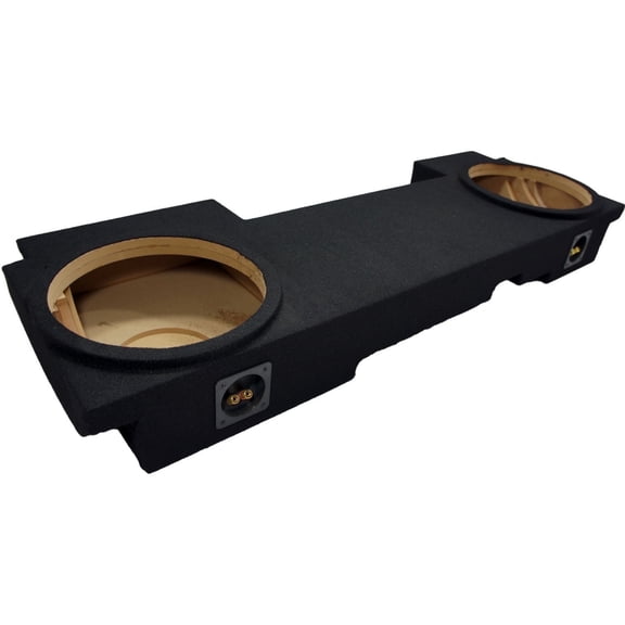 Dual 12" Underseat Subwoofer Enclosure for 2002-2013 Chevy Silverado Crew Cab