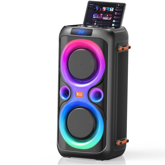 Dual 6.5-inch 160W Bluetooth Speakers