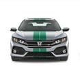 thumbnail image 1 of Dual 7 Racing Stripes [15] - Compatible/Replacement for - Honda Civic Si Coupe 2017 to 2019, 1 of 7