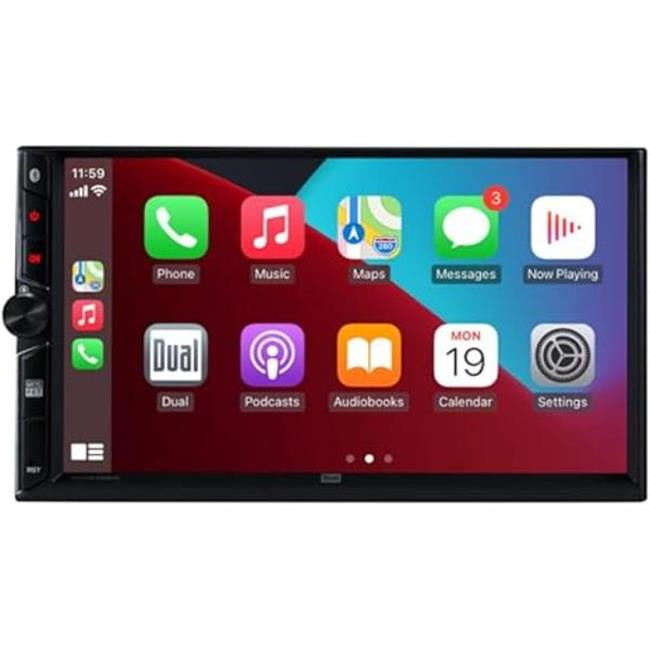 Dual 7 in. Media Receiver Wireless AA & CP BT & Camera Input - Walmart.com