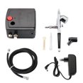Dual Action Airbrush Compressor Kit AirBrush Paint Spray Airbrush