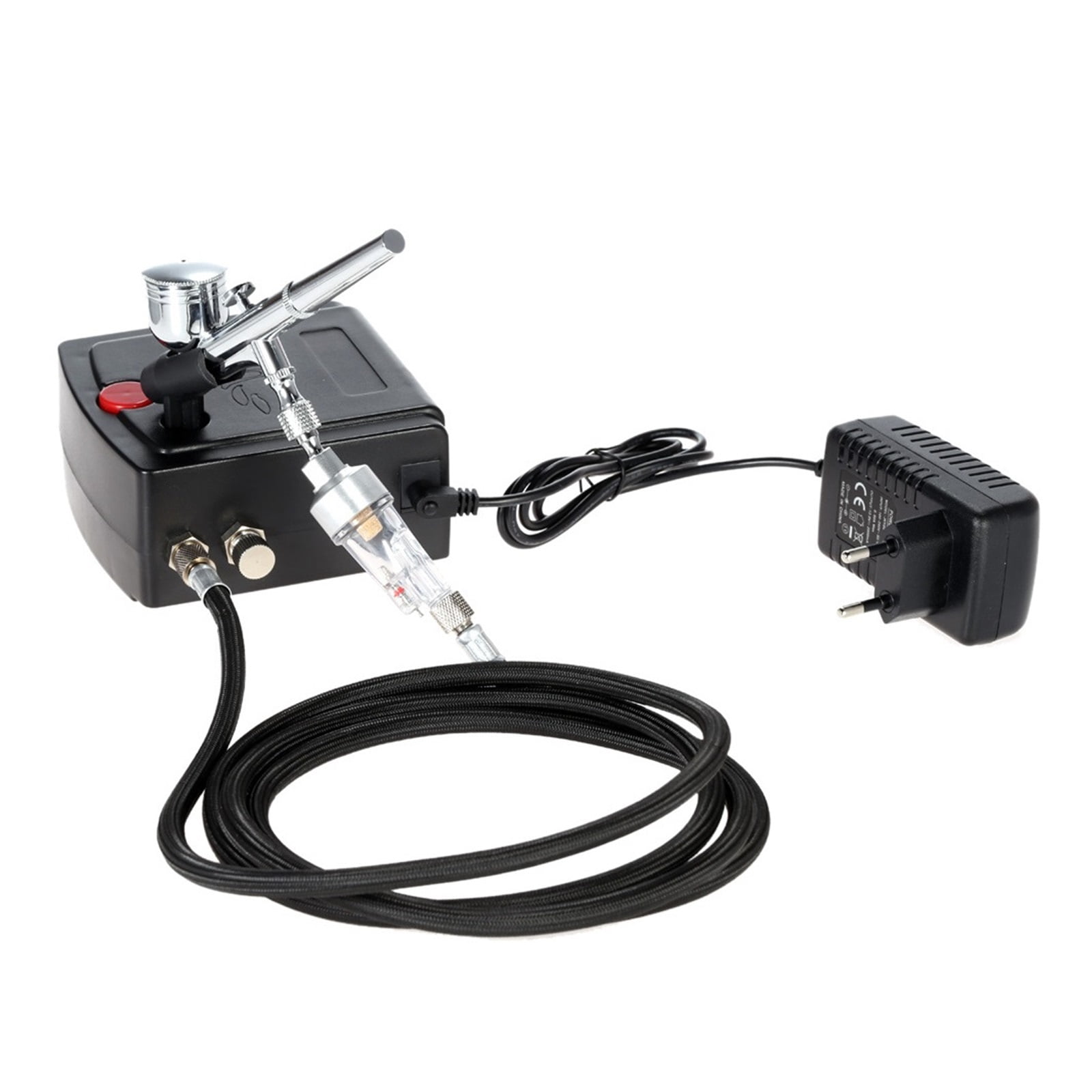 Dual Action Airbrush With Compressor Spray Gun For Tornado Sandblasting Gun Air Brush Car Tattoo Nail Paint Spray Gun ,Easy to Use