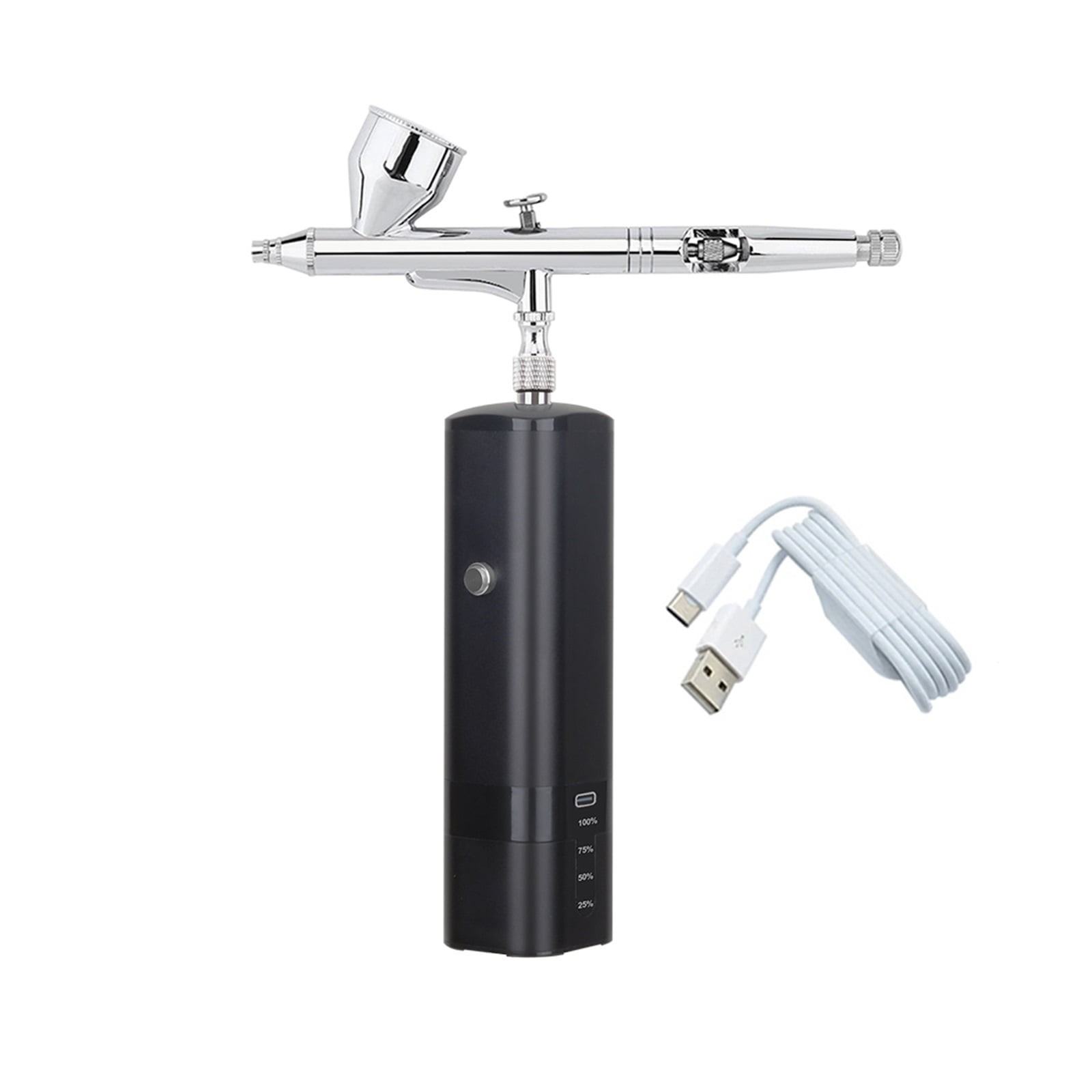 Dual Action Cordless Airbrush Compressor High Pressure Spray For Art Gun Beauty Salon Makeup Nail Tattoos Cake Tools
