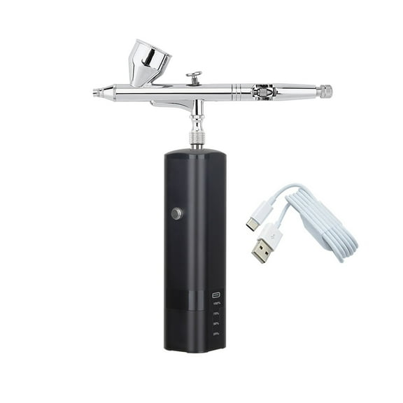 Dual Action Cordless Airbrush Compressor High Pressure Spray For Art Gun Beauty Salon Makeup Nail Tattoos Cake Tools