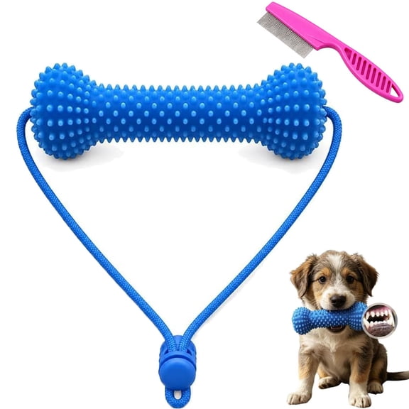 Dual-Action Interactive Dog Toys, Paw Motion Dental