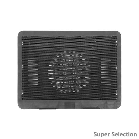 Dual-Action Laptop Cooling Pad With Quiet Fan & Adjustable Stand, USB-Powered Cooler For 14-17 Inch Notebooks, Overheating Prevention For Gaming, Office, Study