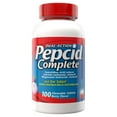 thumbnail image 1 of Dual Action Pepcid Complete Acid Reducer + Antacid, 100 Chewable Tablets, 1 of 5