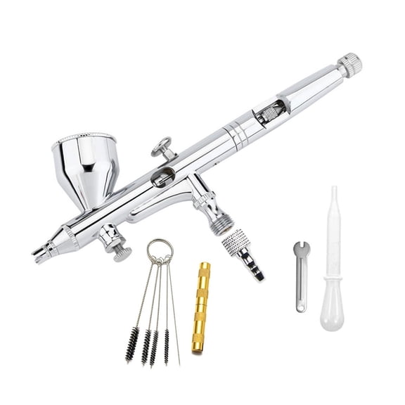 Dual Action Portable Airbrush Compressors Pen Machine Set Mini Kit Gun Makeup Air Brush With Accessories ,Versatile applications