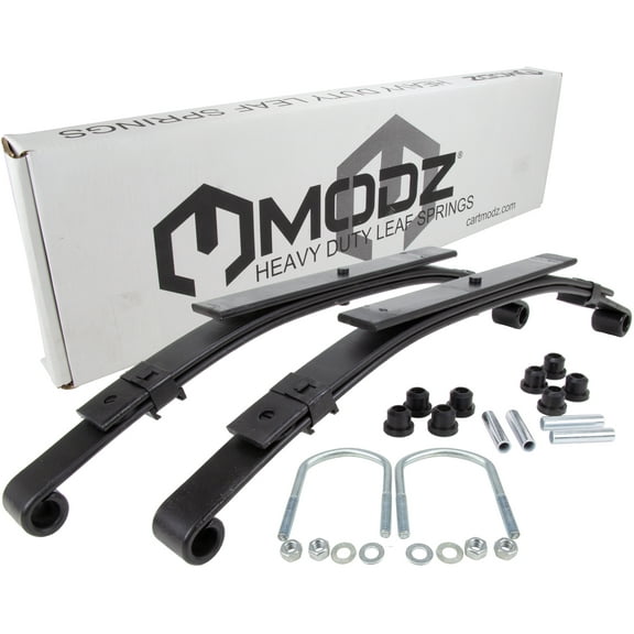 Dual Action Rear Heavy Duty Leaf Springs Set for Club Car DS Golf Cart Pair (2)