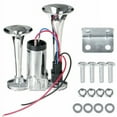 Dual Air Horn 12V 600DB High Decibels Electric Trumpet Air Horn Kit for