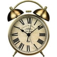thumbnail image 1 of Dual Alarm Clock，4-Inch Twin Bell Alarm Clock, Table Desk Alarm Clock Battery Operated with Backlight Loud for Heavy Sleepers Bedroom, 1 of 9