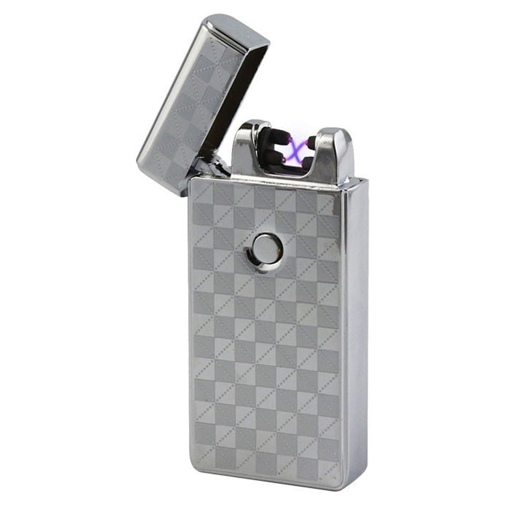Dual Arc Plasma Lighter USB Rechargeable Flameless Windproof