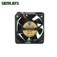 thumbnail image 1 of Dual Ball Bearing 60x60x25mm 6025 DC  24V  Computer Cooler Fan 60x25mm Brushless Machine Equipment  Motor Cooling Fan 3P, 1 of 5