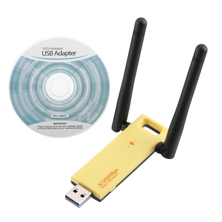 Dual Band 1200Mbps USB 3.0 WiFi Adapter Antennas Wireless Long Range AC1200 5GHz 1#