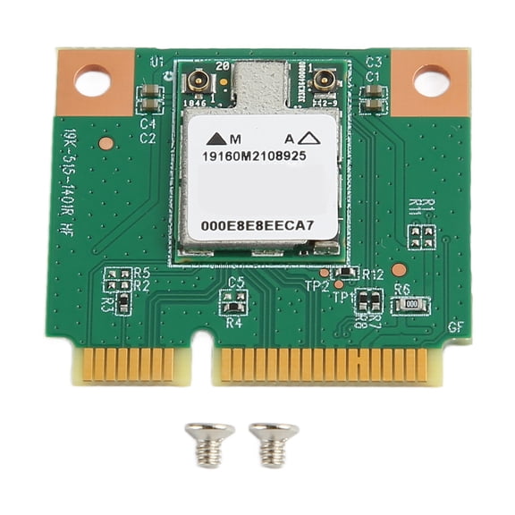 Dual Band Mini PCIE Wireless Network Adapter Card 1200Mbps 2.4Ghz 5Ghz WiFi Card with BT 4.1 for Windows 7 8 10 11 / 1200Mbps Mini PCIE Dual Band WiFi Adapter (2.4G / 5G)