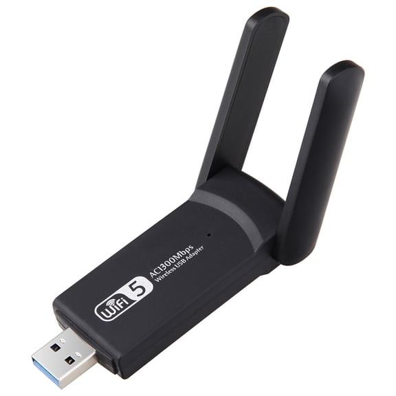 Dual Band USB Adapter Dual Wireless USB WiFi Adapter 1300Mbps Lan USB Ethernet 2.4G 5G Dual Band WiFi Network Card WiFi Dongle