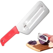 Dual Blade Julienne Cutter, Stainless Steel Dual Blade Julienne Cutter, Stainless Steel Shredder Knife, Cabbage Shredder Slicer, Multifunctional Vegetable