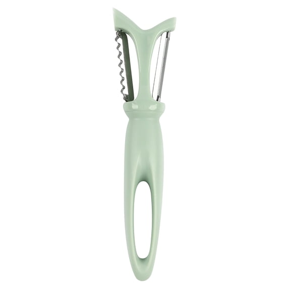 Dual-Blade Vegetable Fruit Peeler Multifunctional Kitchen Tool Grip Effortless Prep For Quick thy Meals Aestivo | Green | AESTIVO