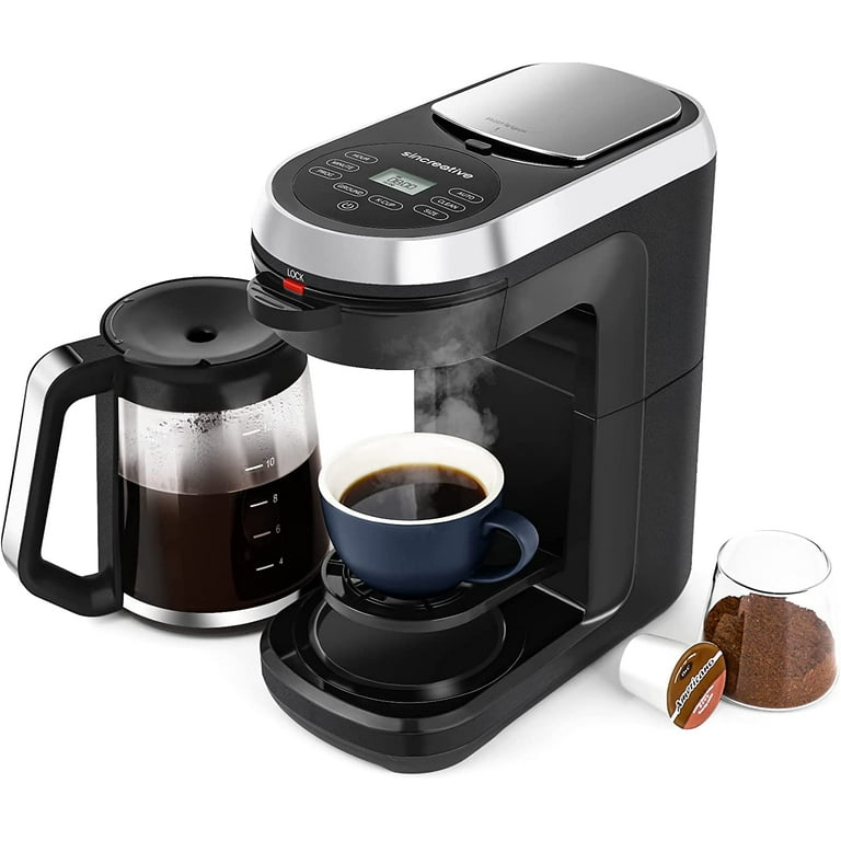 Mr Coffee 10 Cup + K Cup Pod Combo Brewer Duo Coffee Maker HOW TO MAKE  COFFEE REUSABLE K-CUP 