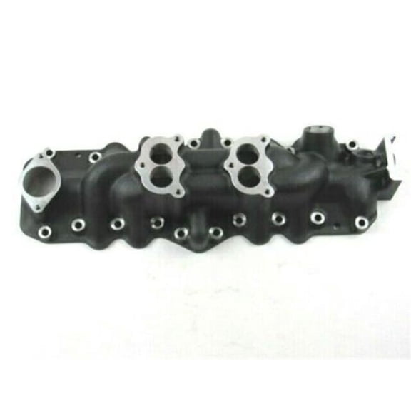 Dual Carb Intake Manifolds for 1949-1953 Ford Flathead V8, Black