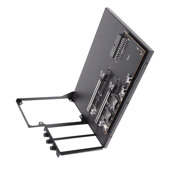 Dual Card Slot SlimSAS Card External GPU Dock PCIe4.0 Laptop to External Video Graphics Card PCIe4.0 X16 to 8654 Adapter,1 * bracket 1 * card