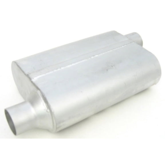 Dual Chamber Muffler 2.50in Offset/Offset