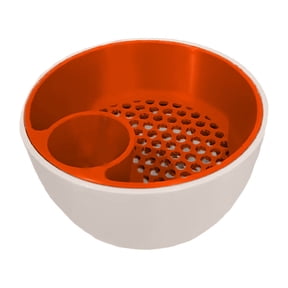 Dual-Chamber Pistachio Bowl with Shell Storage,Peanut Bowl with Shell Holder,Durable Snack Serving Bowl for Pistachios,Peanuts,Pecan,Almonds,Hazelnut, Macadamia Nuts Fruits