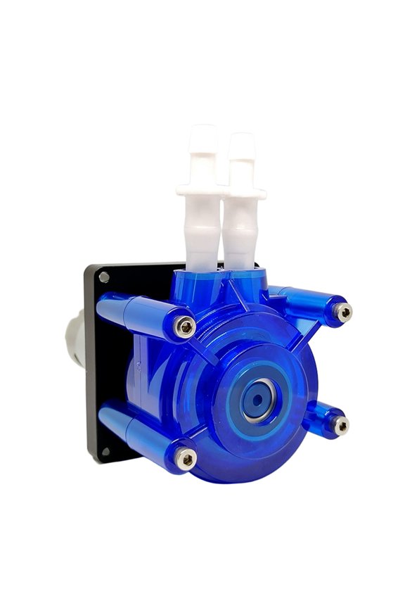 Dual-Channel Peristaltic Pump 12V/24V DC - 0.32GPH (800ml/min) Precision Dosing System Reef Aquarium & Biotech Labs, ,Adjustable Flow Rate