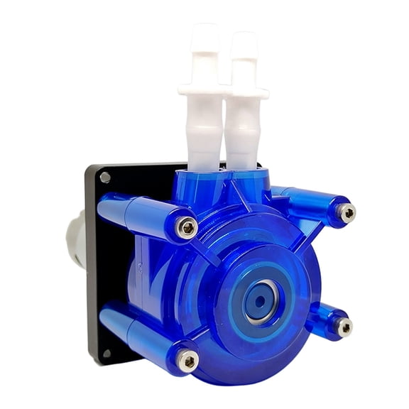 Dual-Channel Peristaltic Pump 12V/24V DC - 0.32GPH (800ml/min) Precision Dosing System Reef Aquarium & Biotech Labs, ,Easy to Use - 1_12V