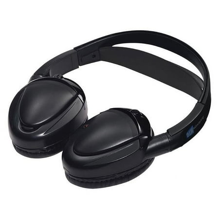 Dual Channel Wireless Fold Flat Headphones Auto Shut Off